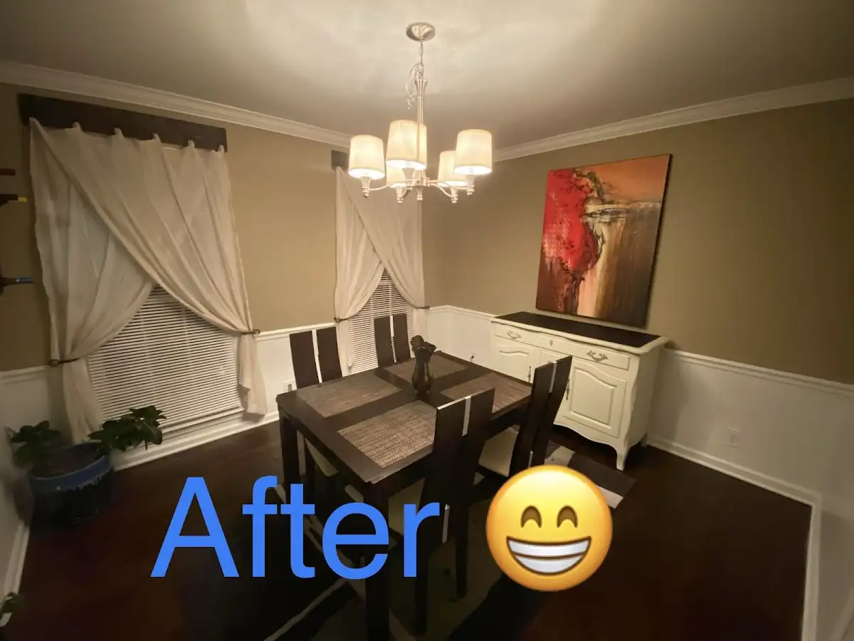 Professional dining room restoration after water damage in Ozark